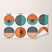 Moitié du cercle moderne du milieu du siècle (Serviette à main)