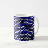Moitié et demi-diamants 11oz Mug (Devant droit)