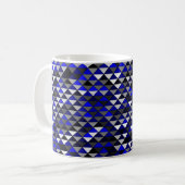 Moitié et demi-diamants 11oz Mug (Devant gauche)