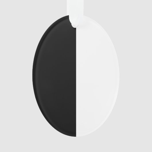 Moitié Et Demi-Moitié Noir Et Blanc Du Milieu (devant)