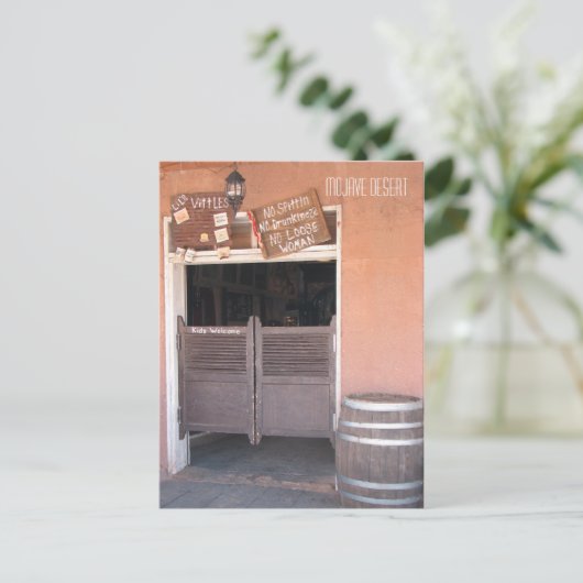 Mojave Desert - Carte postale ! (Debout devant)