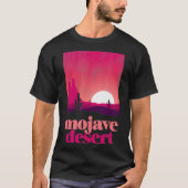 Mojave Desert Illustratie Souvenir T-shirt (Voorkant)