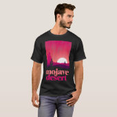 Mojave Desert Illustratie Souvenir T-shirt (Voorkant volledig)