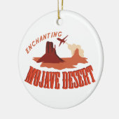 Mojave Desert Keramisch Ornament (Links)