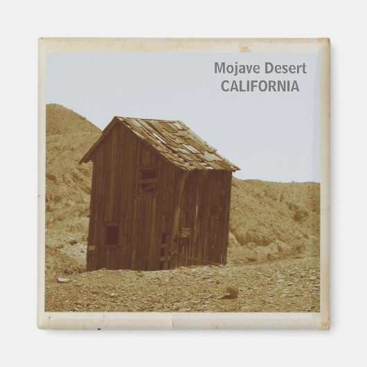 Mojave Desert Magnet. Magneet (Voorkant)