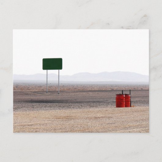 Mojave Desert Nevada Briefkaart (Voorkant)