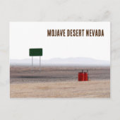 Mojave Desert Nevada Briefkaart (Voorkant)