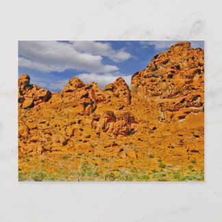 Mojave Desert Red Rock Briefkaart