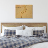 Mojave Fringe Toed Lizard Canvas Afdruk (Insitu (Slaapkamer))