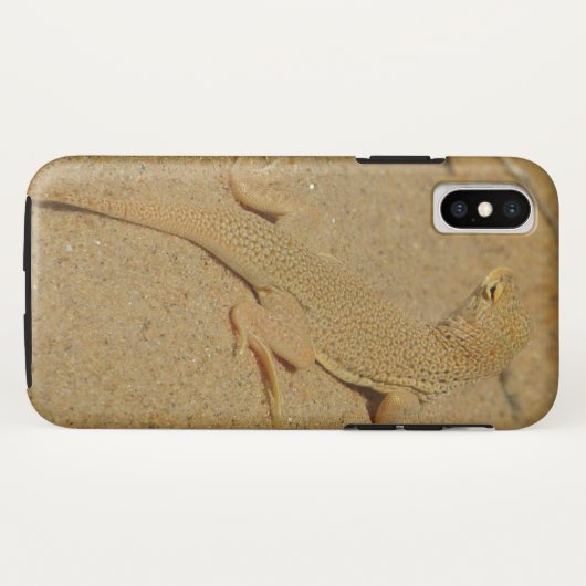 Mojave Fringe Toed Lizard Case-Mate iPhone Case (Achterkant (horizontaal))