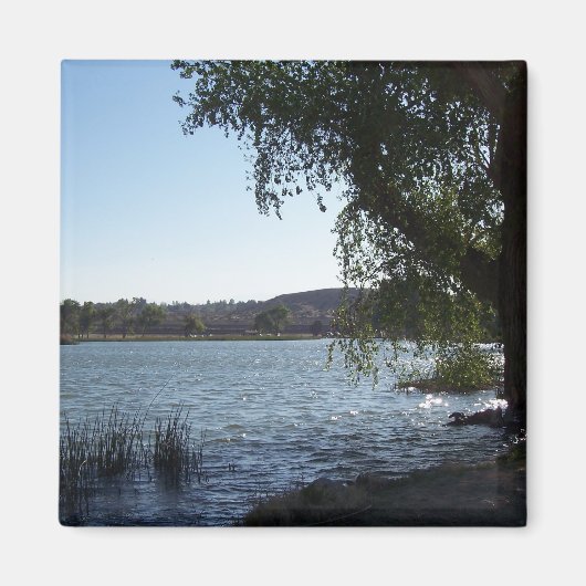 Mojave Narrows Lake Magneet (Voorkant)