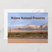 Mojave National Preserve California Briefkaart (Voorkant / Achterkant)