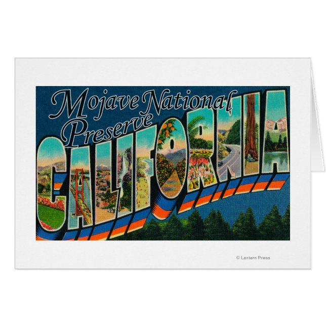 Mojave Nat'l Preserve, Californie (Devant horizontal)