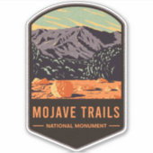 Mojave Trails Nationaal Monument Sticker (Voorkant)