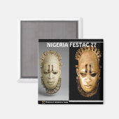 MOJISOLA A GBADAMOSI FESTAC 77 MAGNET (Recto/Verso)