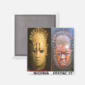 MOJISOLA A GBADAMOSIFESTAC 77 MAGNET MAGNEET (Voorkant / Achterkant)