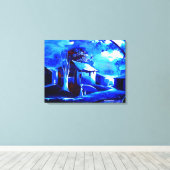 MOJISOLA UNE HUILE D'OKUBULE GBADAMOSI SUR toile (Insitu (Plancher de Bois))