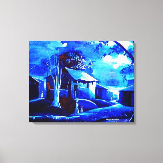 MOJISOLA UNE HUILE D'OKUBULE GBADAMOSI SUR toile (Recto)