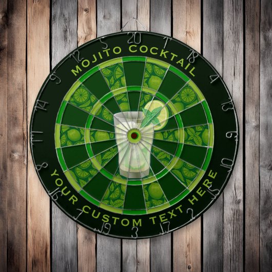 Mojito Cocktail Dartbord