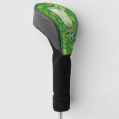 Mojito Cocktail Golfheadcover (Schuin)