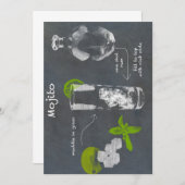 Mojito Cocktail Kaart (Voorkant / Achterkant)