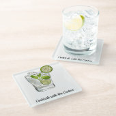 Mojito Cocktail Onderzetter (Schuin)