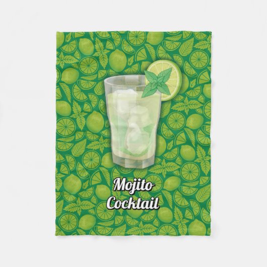 Mojito Fleece Deken (Voorkant)
