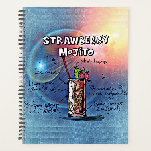 Mojito fraise (#11 sur 12 Ensembles de recettes de (Devant)