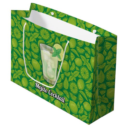 Mojito Groot Cadeauzakje (Voorkant Gekanteld)