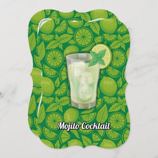 Mojito Kaart (Voorkant / Achterkant)