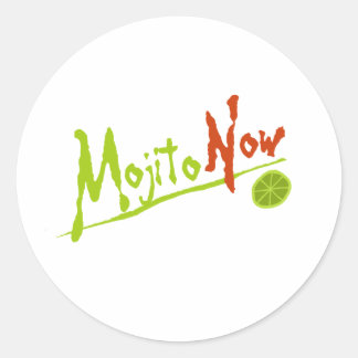 Mojito nu ronde sticker