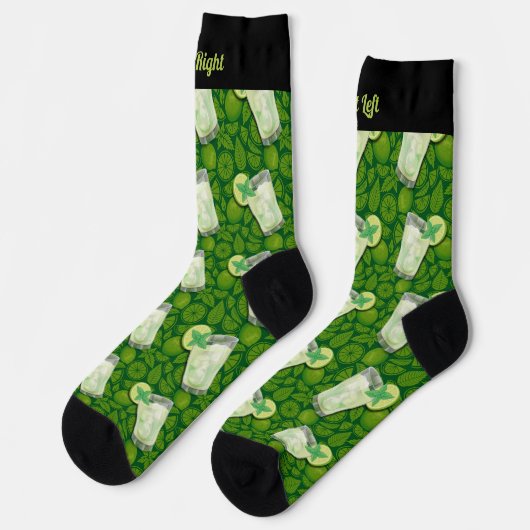 Mojito Pattern Socks Sokken (Links)