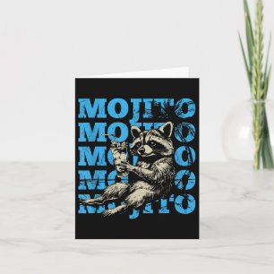 Mojito Raccoon Day Drink Feral Beach Holiday Ta Kaart