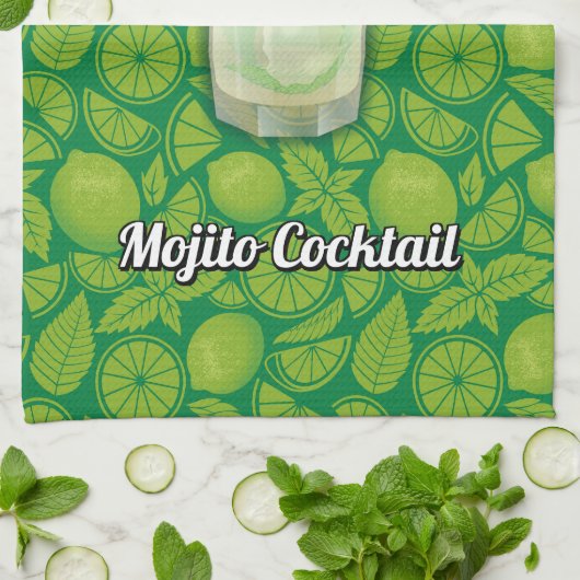 Mojito Theedoek (Gevouwen)
