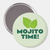 Mojito Time aimant de frigo drôle pour amateur de (Recto/Verso)
