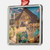 "Mojito's at Dusk" door Willowcatdesign Metalen Ornament (Links)