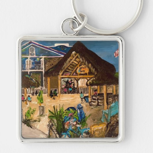 "Mojito's at Dusk" door Willowcatdesign Sleutelhanger (Voorkant)