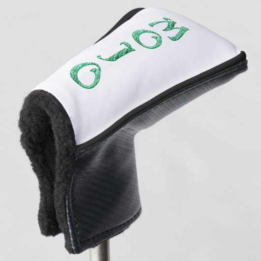 Mojo-afdekking golfclub golfheadcover (3/4 voorkant)