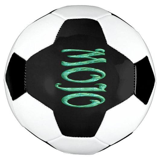 Mojo black voetbal (Gedraaid)