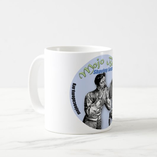 Mojo Bros. Scheerzeep scheren Mok (Voorkant links)