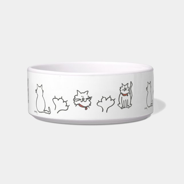 Mojo Cats Pet Voerbakje (Voorkant)