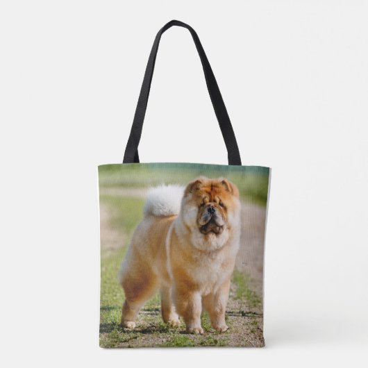 Mojo Chow Shoulder Canvas tas (Achterkant)