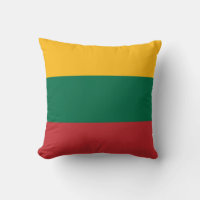 MoJo Coussin avec drapeau de Lituanie