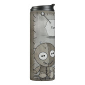 MOJO Gothic Voodoo Doll GEPERSONALISEERD Thermosbeker (Gedraaid links)