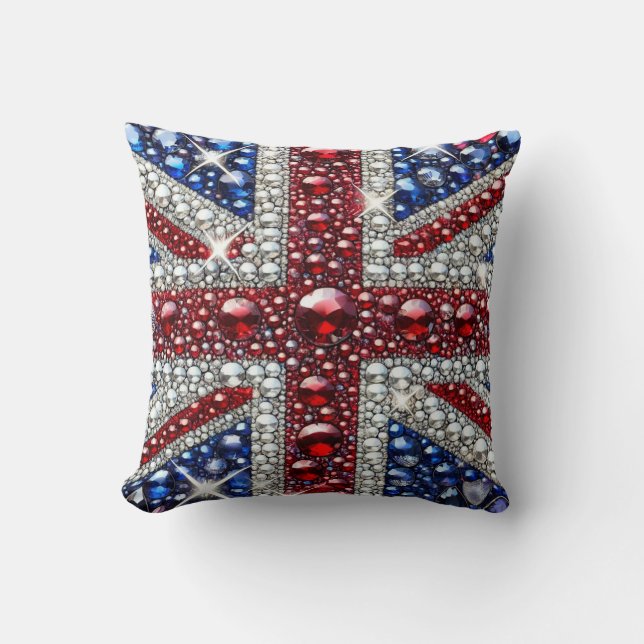 MoJo Kussen met Brits Kleuren Ontwerp (Voorkant)