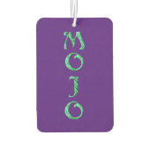 Mojo paarse auto luchtverfrisser (Achterkant)