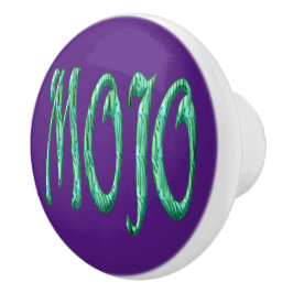Mojo paarse keramische knop