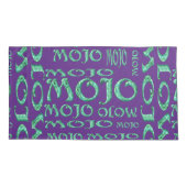 Mojo paarse koningskussens kussensloop (Achterkant-Links)