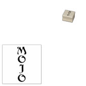 Mojo petit tampon caoutchouc verticale sans poigné (Tamponné)