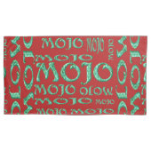 Mojo red king pillowcase kussensloop (Voorkant)